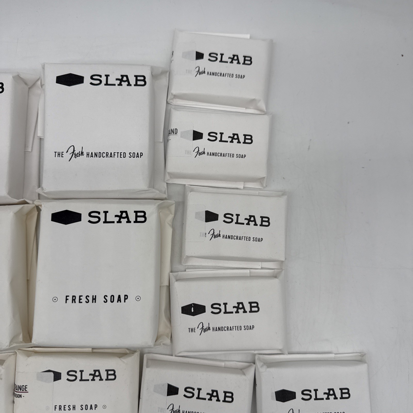 Slab Bar Soap Lot of 16 Bars (Various Sizes/Scents) — NEW