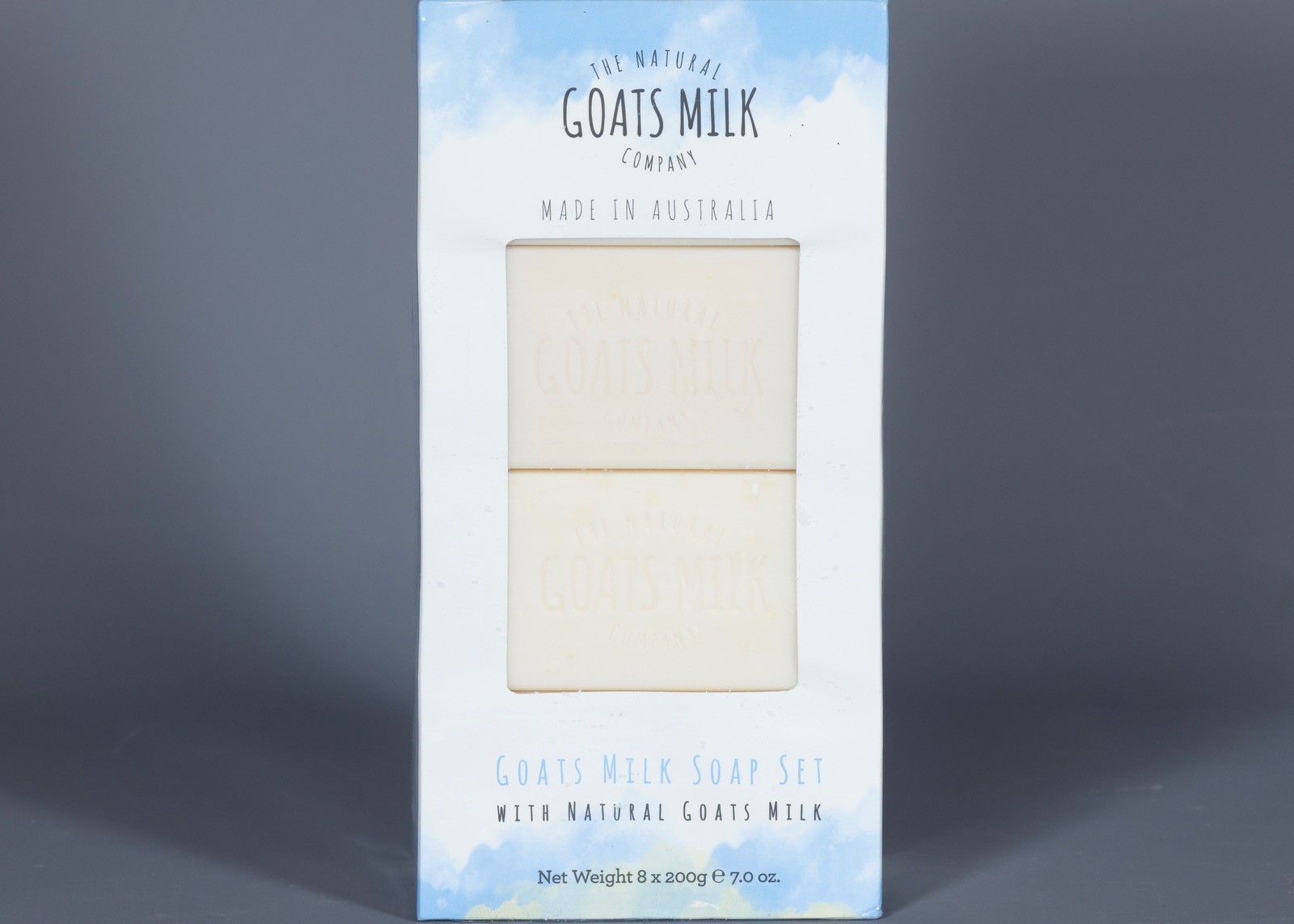 THE NATURAL COMPAMY GOATS MILK Soap 8 BARS 4 lb. Total Australia