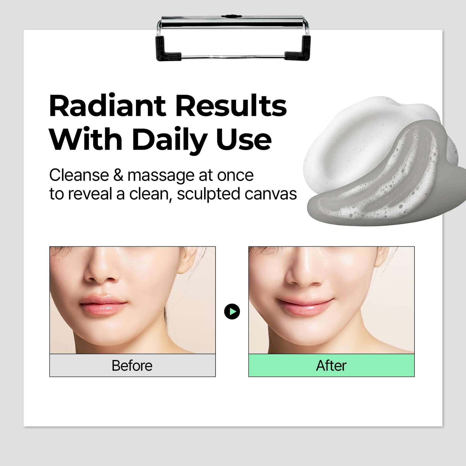 BRMUD Relief Mud Gua Sha Bar Soap – Mask 2.99 Ounce (Pack of 1)