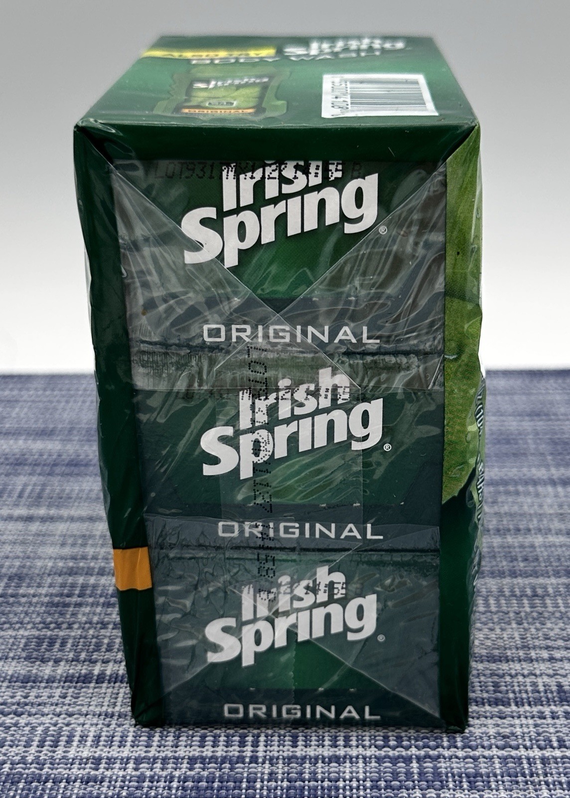 Irish Spring Original Deodorant Soap Three 3.75 oz Bars