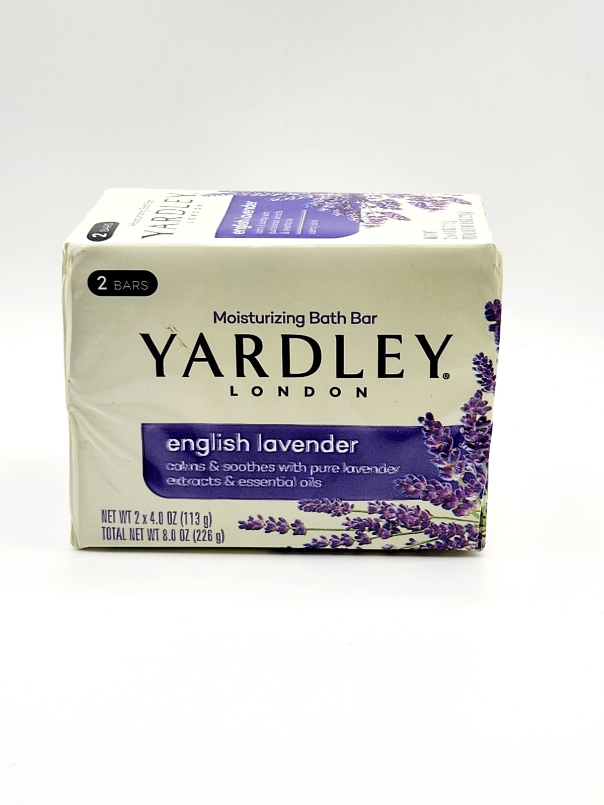 2Pk Yardley London English Lavender Moisturizing Bar Soap ~ 8 oz