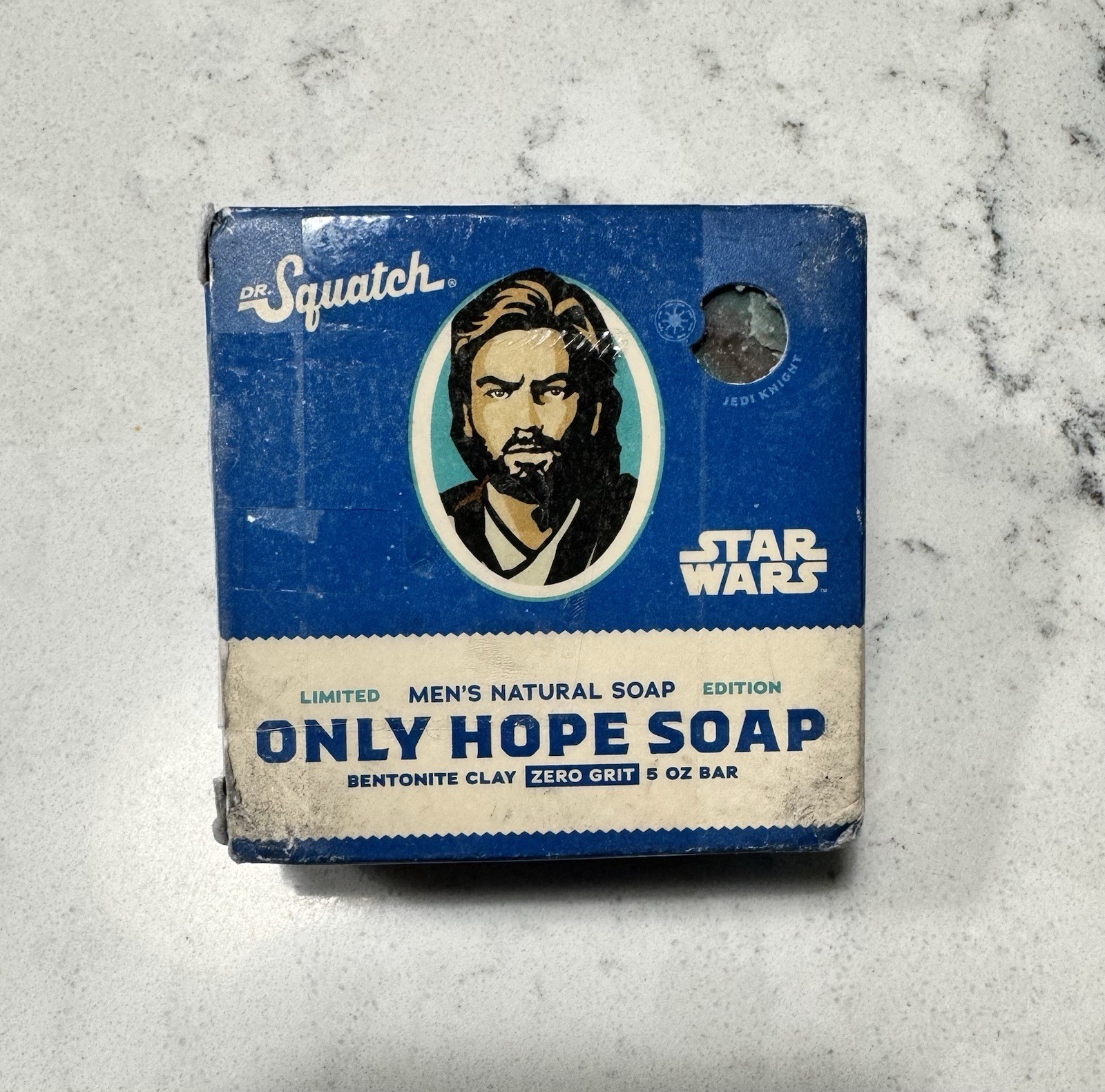 Dr Squatch Limited Edition Only Hope Soap Star Wars Obi-Wan Kenobi Natural Soap