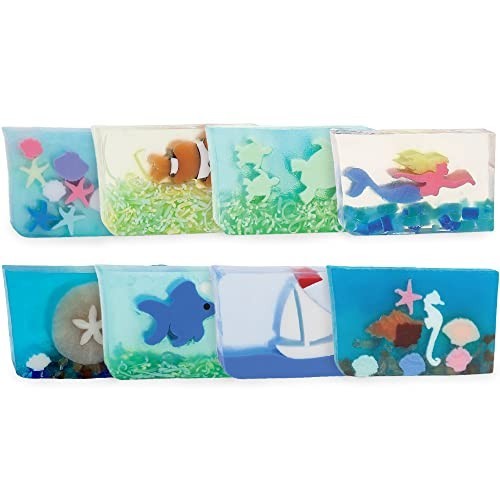 Assorted Glycerin Bar Soap Bundle – Rich Lather for Body, Face & Hands (8 Pack)