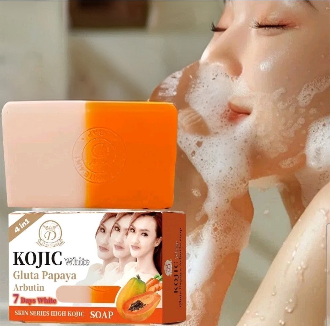 4-Pk Kojic Arbutin Brightening Bar Soap Skin Dark Spot Remover 160g [USA Stock]
