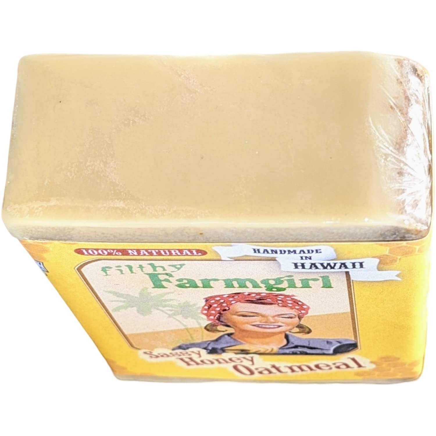 Sassy Honey Oatmeal all natural glycerin BAR SOAP Cinnamon Oats Vanilla