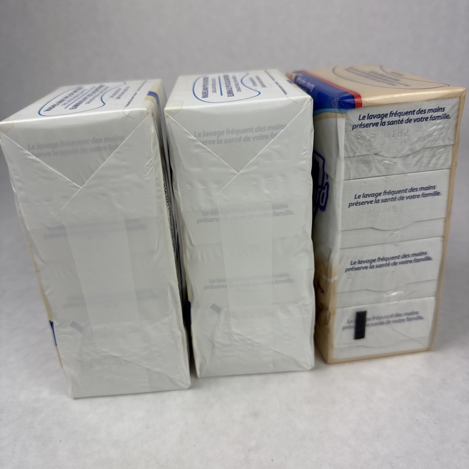 Lot Of 3 Packs-Safeguard Antibacterial Deodorant Bar Soaps Beige 4 Bars Per Pack