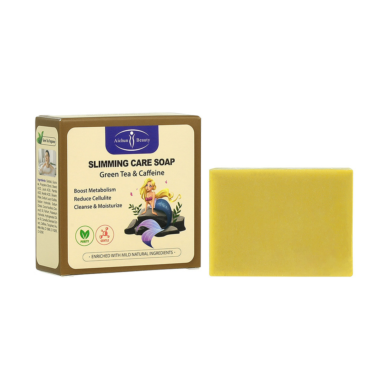 Aichun Beauty Soap Slimming Care Intimate Niacinamide Cleansing 100g