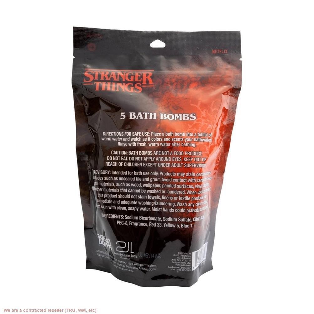 Stranger Things Molded Bath Bombs – 10.6oz/5ct