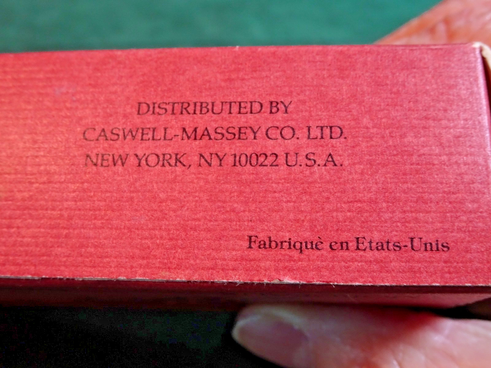 CASWELL MASSEY WILLIAMSBURG LONG BAR CASTILLE SOAP W. OLIVE OIL, 3 BARS, 6.9 OZ