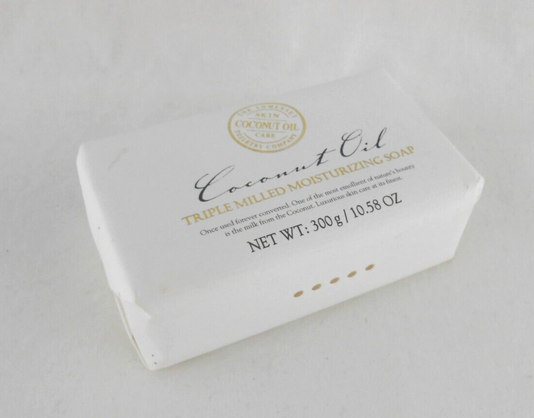 Somerset Toiletry Luxury Triple Milled Coconut Oil Soap Bar 10.58 oz New