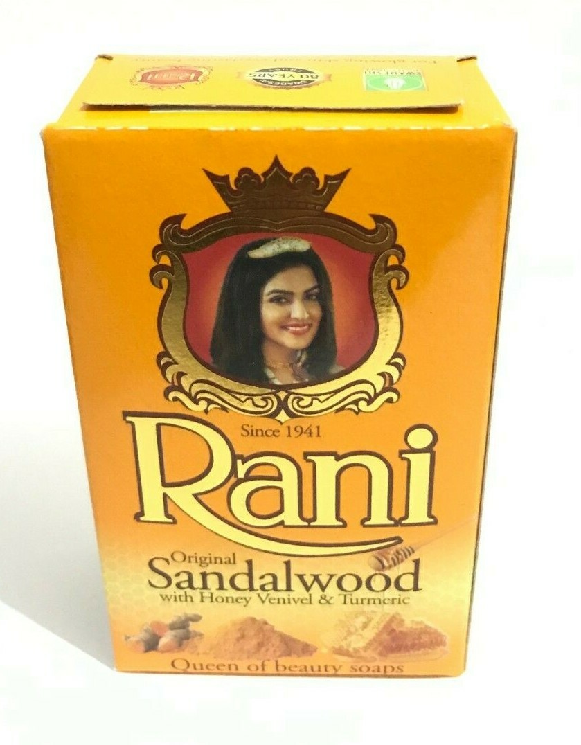 Rani Ayurveda Sandalwood Honey Venival & Turmeric Queen of Beauty Soap 90 g