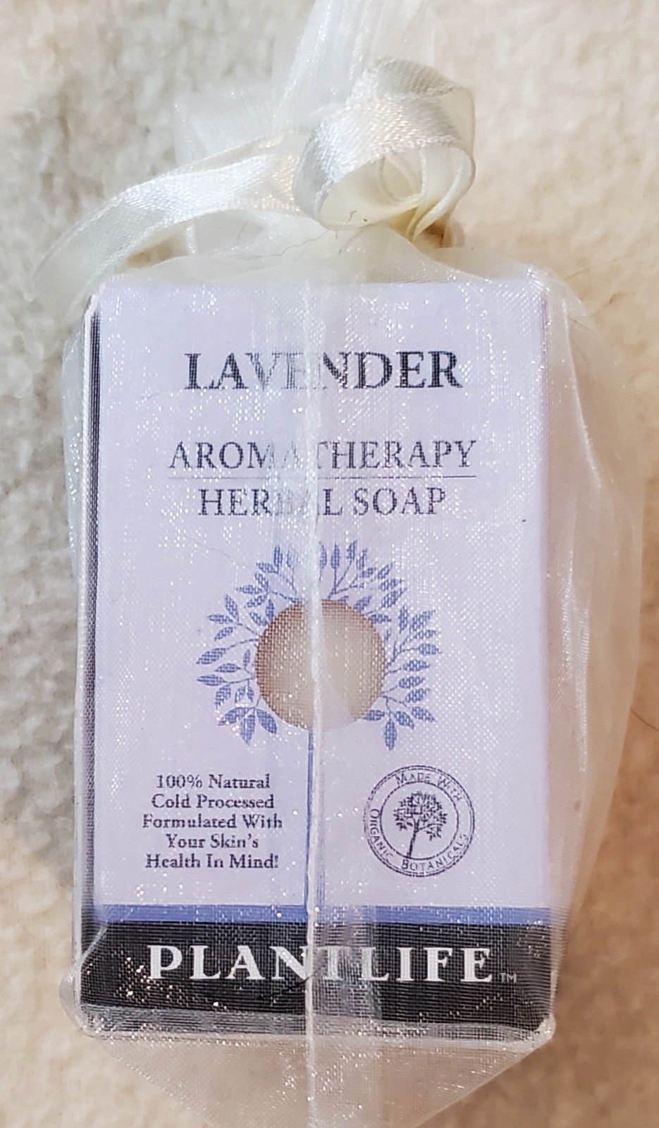 5 Plant Life Aromatherapy Herbal Sampler Soap Bars 1oz. Variety of Scents