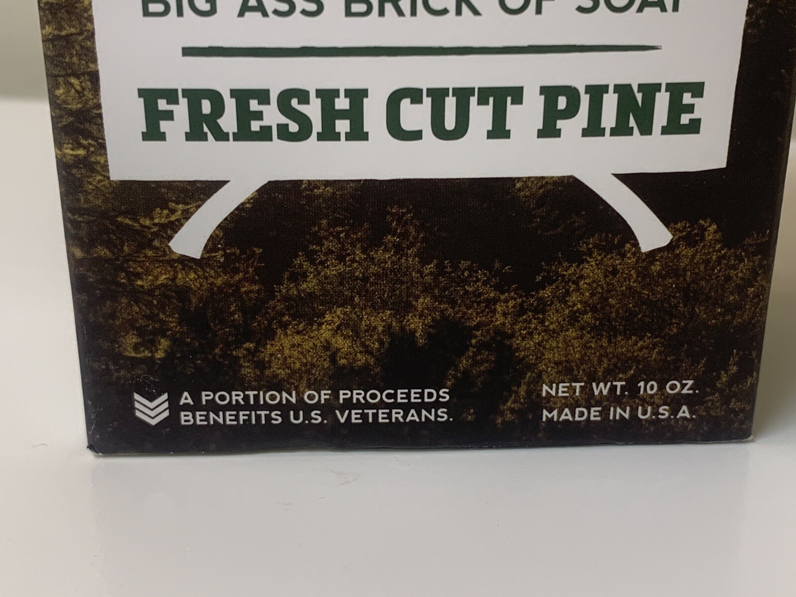 NEW Duke Cannon Big Ass Brick Of Soap Fresh Cut Pine 10 oz Mens Grooming USA