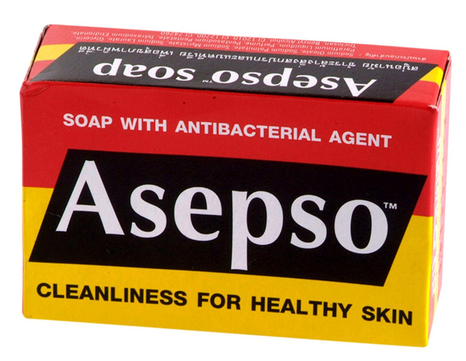 Asepso skin Soap 80g = 2.8 oz Green Bar Antiseptic Soap For pRiCkLey Heat acne