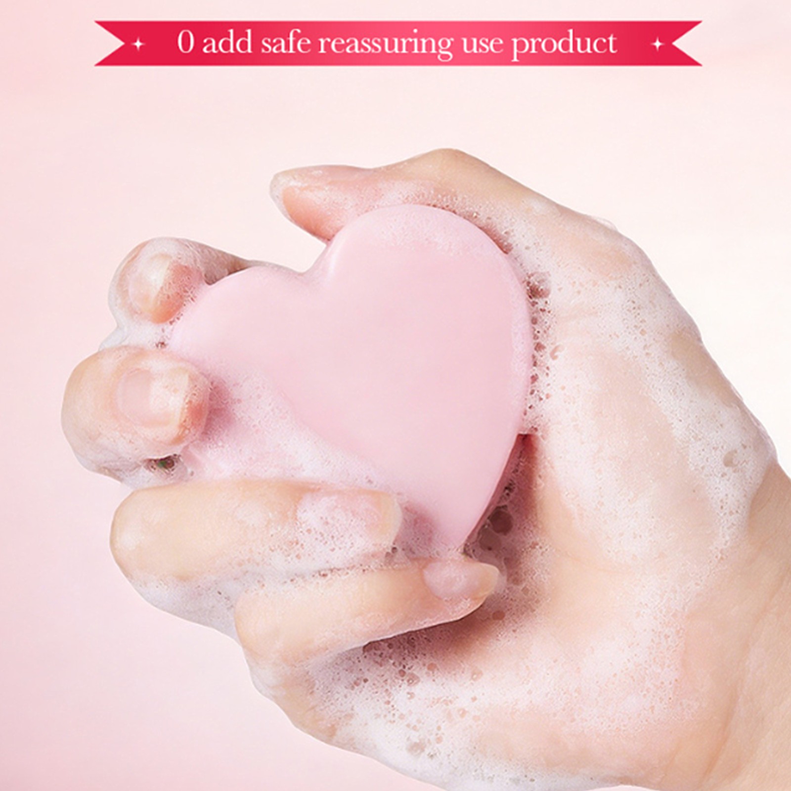 Women With Foaming Net Oil Control 100g Moisturizing Rose Essential Oil Soap