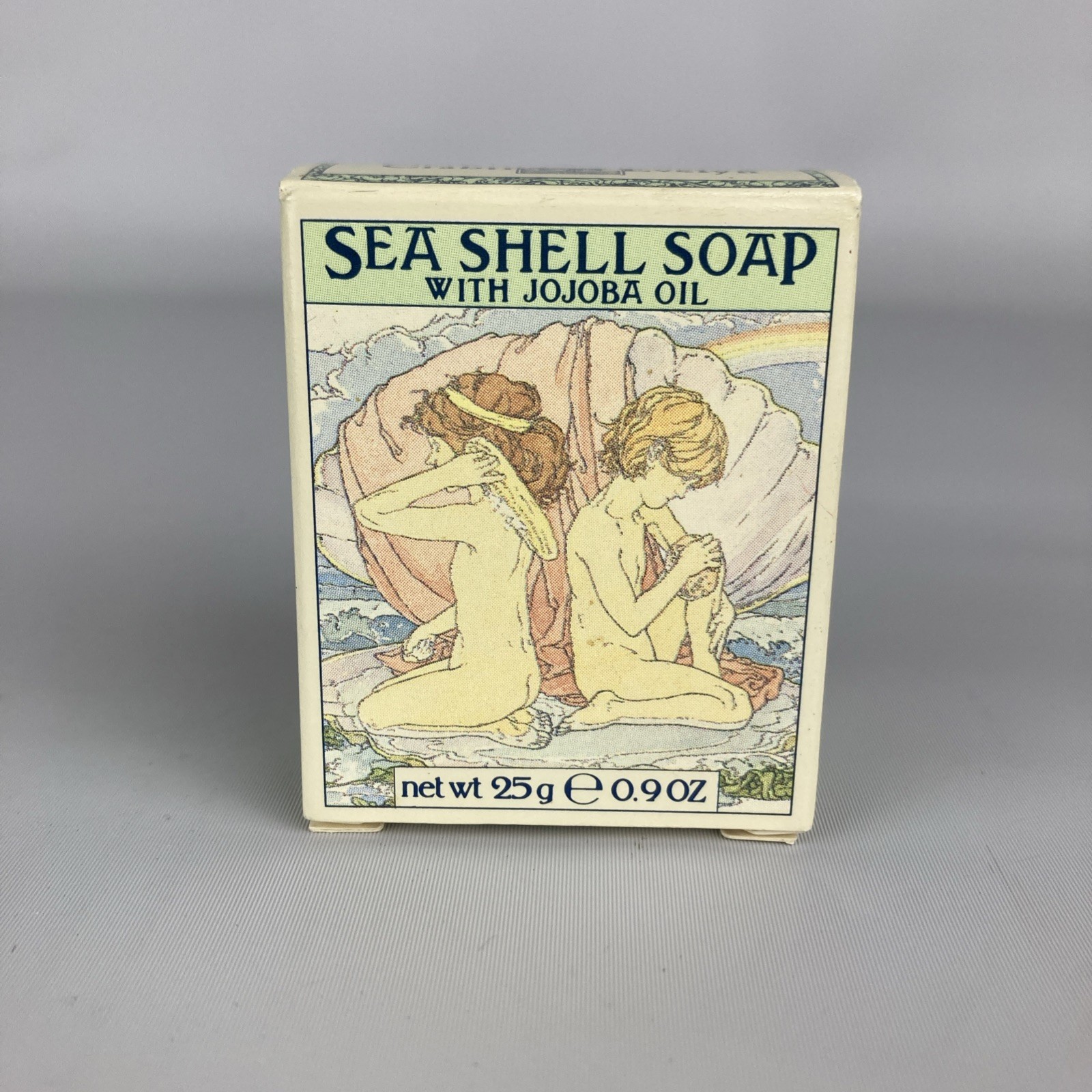 Vintage 1978 CRABTREE & EVELYN Sea Shell Soap With Jojoba Oil 25g / 0.9oz