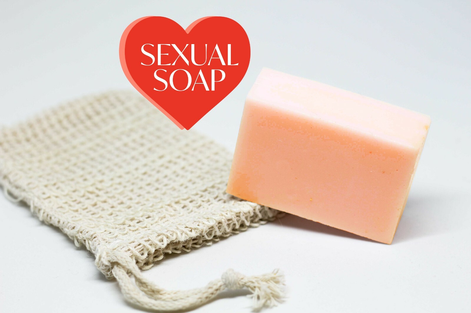Mango Tangerine Soap With Scrub Soap Pouch Gentle Exfoliation and Rich Lather