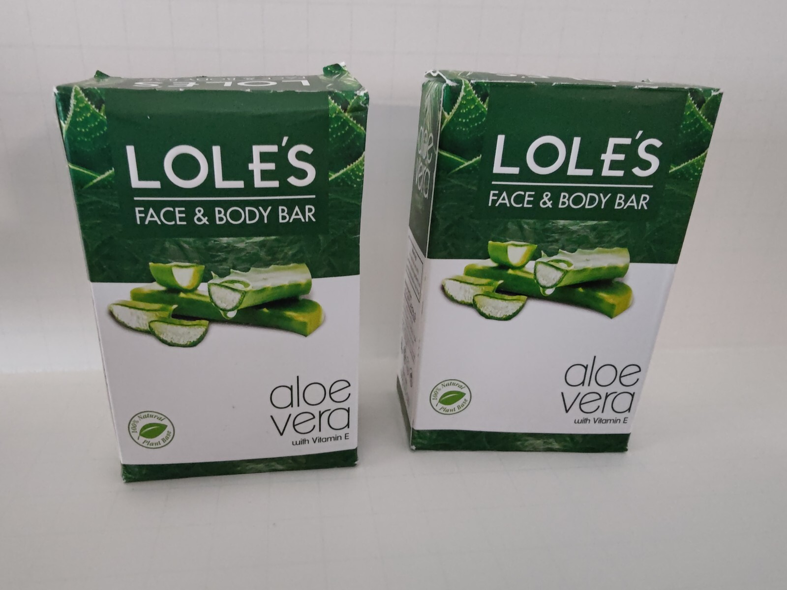 [2] LOLE’S Face & Body Bar Aloe Vera with Vitamin E NEW 3.5 oz Bars