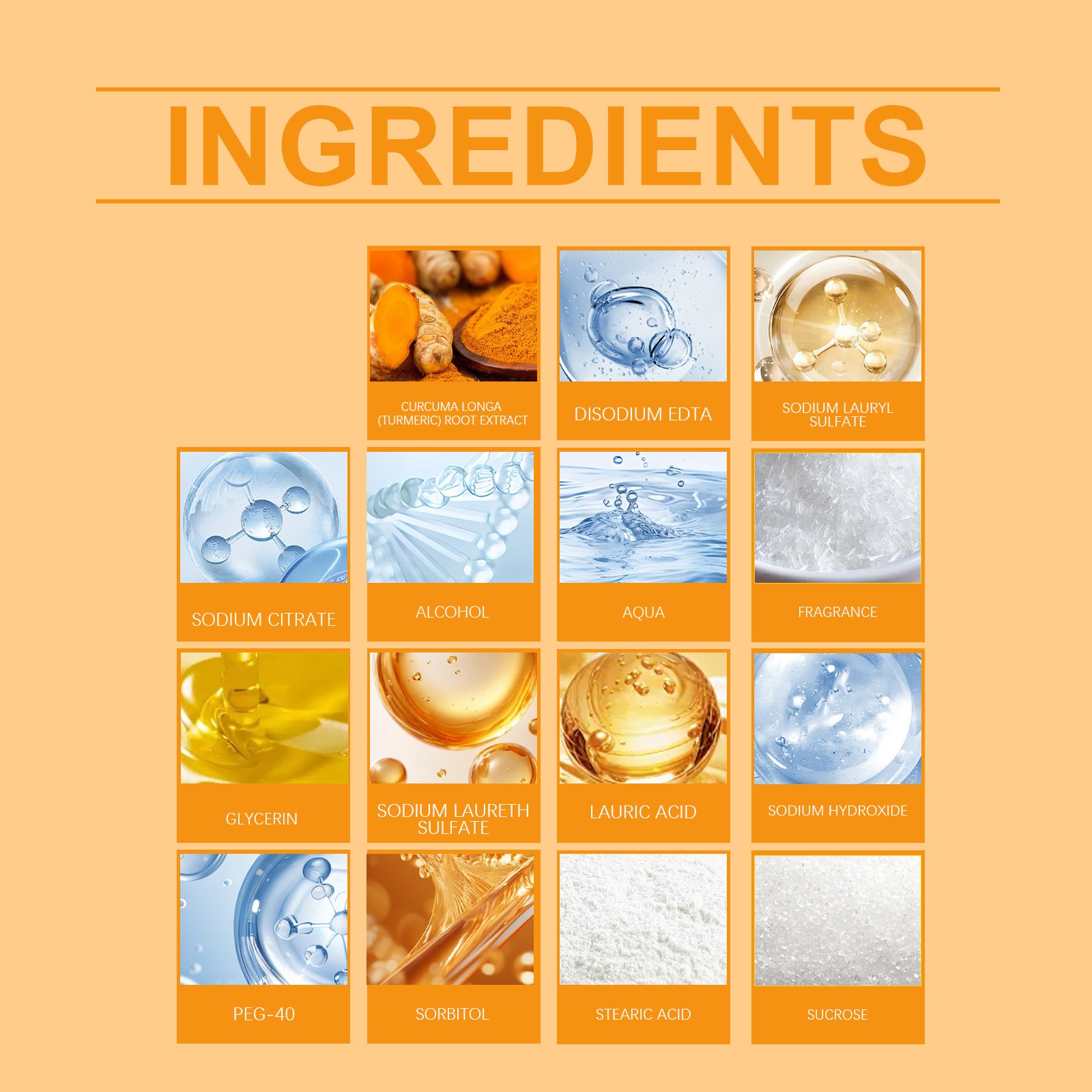Turmeric Body & Face Soap, Moisturizing Brightening Bar for All Skin Types