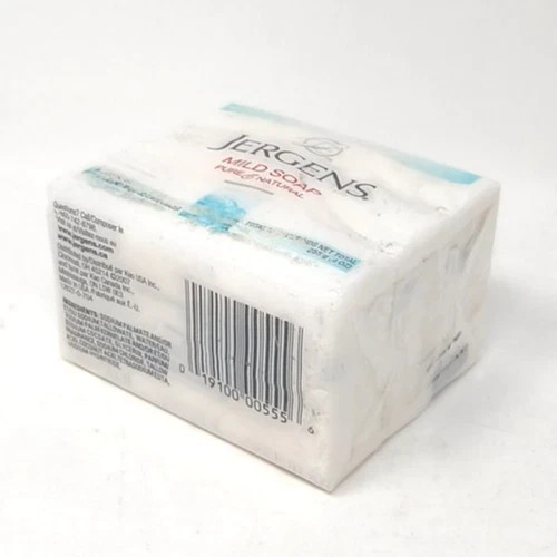 Jergens Mild Soap, 3 Bars/pk, 3 Total Bars, Sodium Tallowate 3oz EA