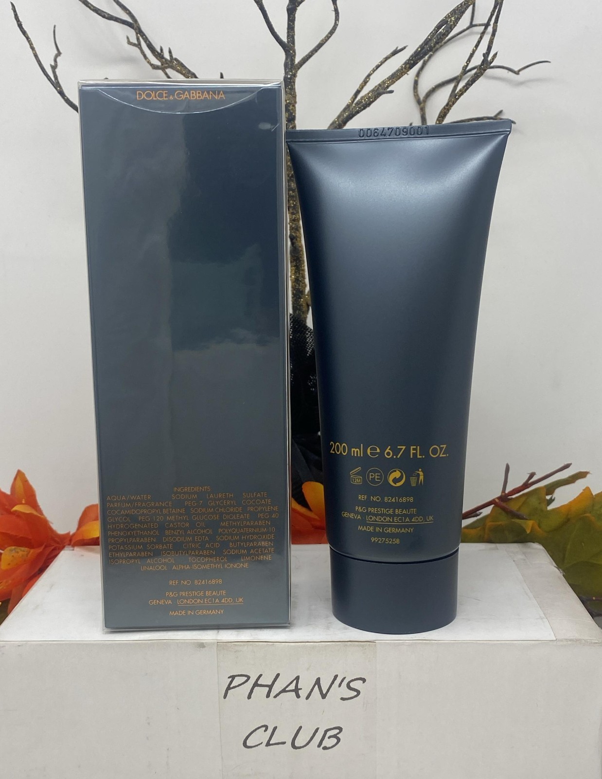 Dolce and Gabbana The One Gentleman 6.7 fl. oz. / 200 ml Shower Gel