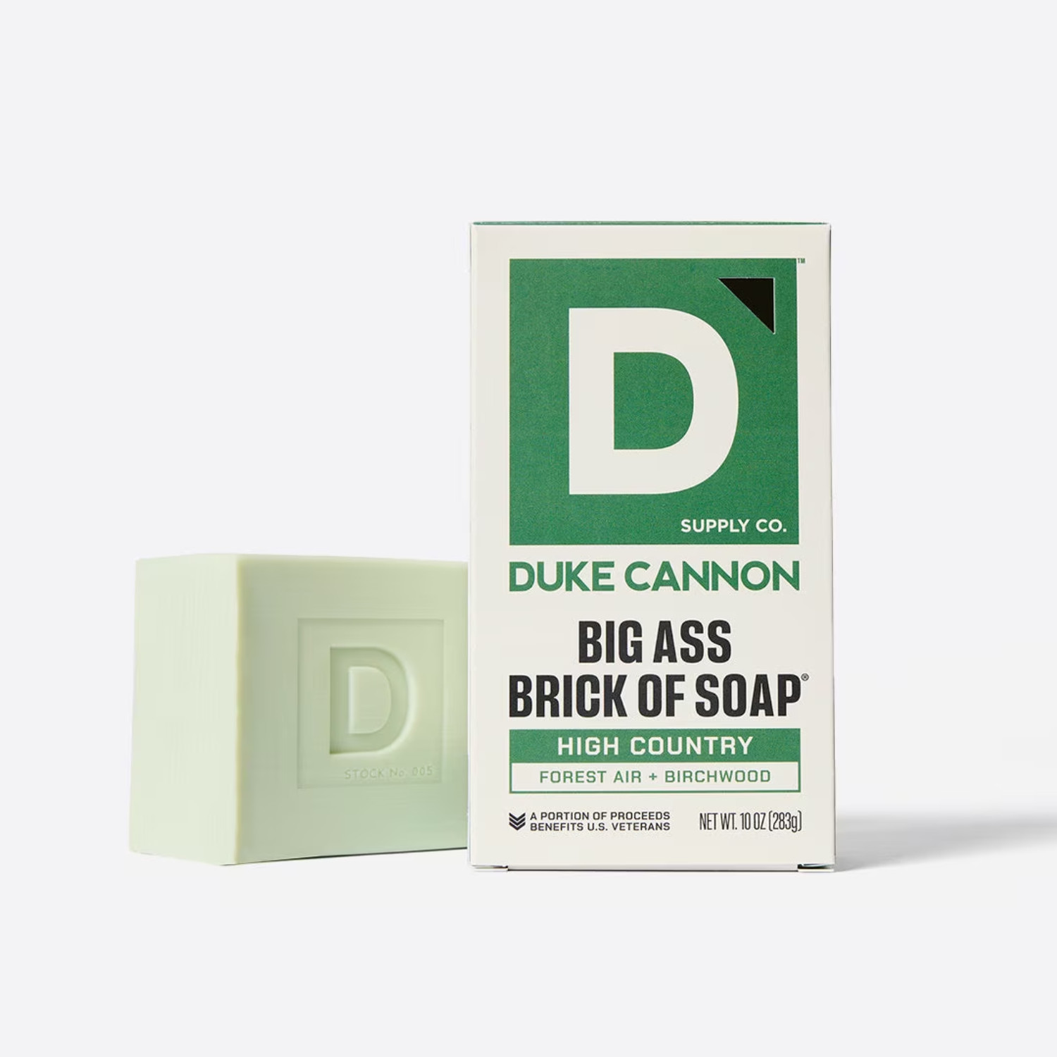 6 Pack Duke Cannon Big Ass Brick of Soap High Country Bar Soap 10 oz Men