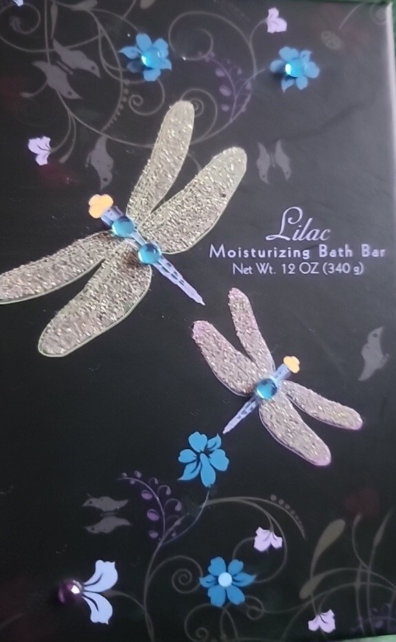 LILAC MOISTURIZING BATH BAR 12 OZ BEAUTIFUL GIFT BOX FREE SHIPPING USA MADE