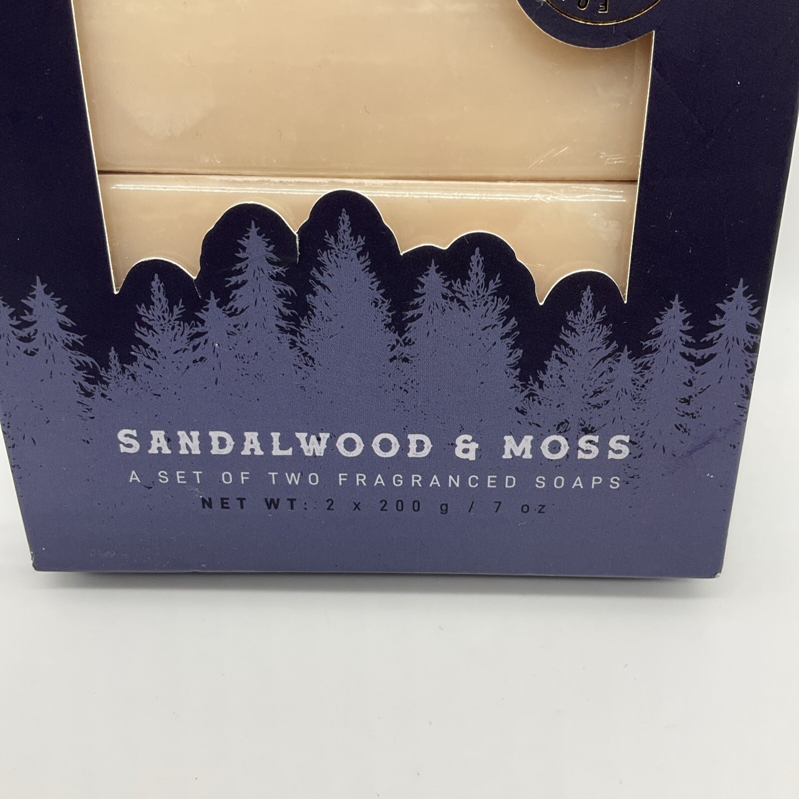 Casa Dos Aromas Triple Milled Soap 6 Bars 21 Oz Sandalwood Moss Cedarwood Pine