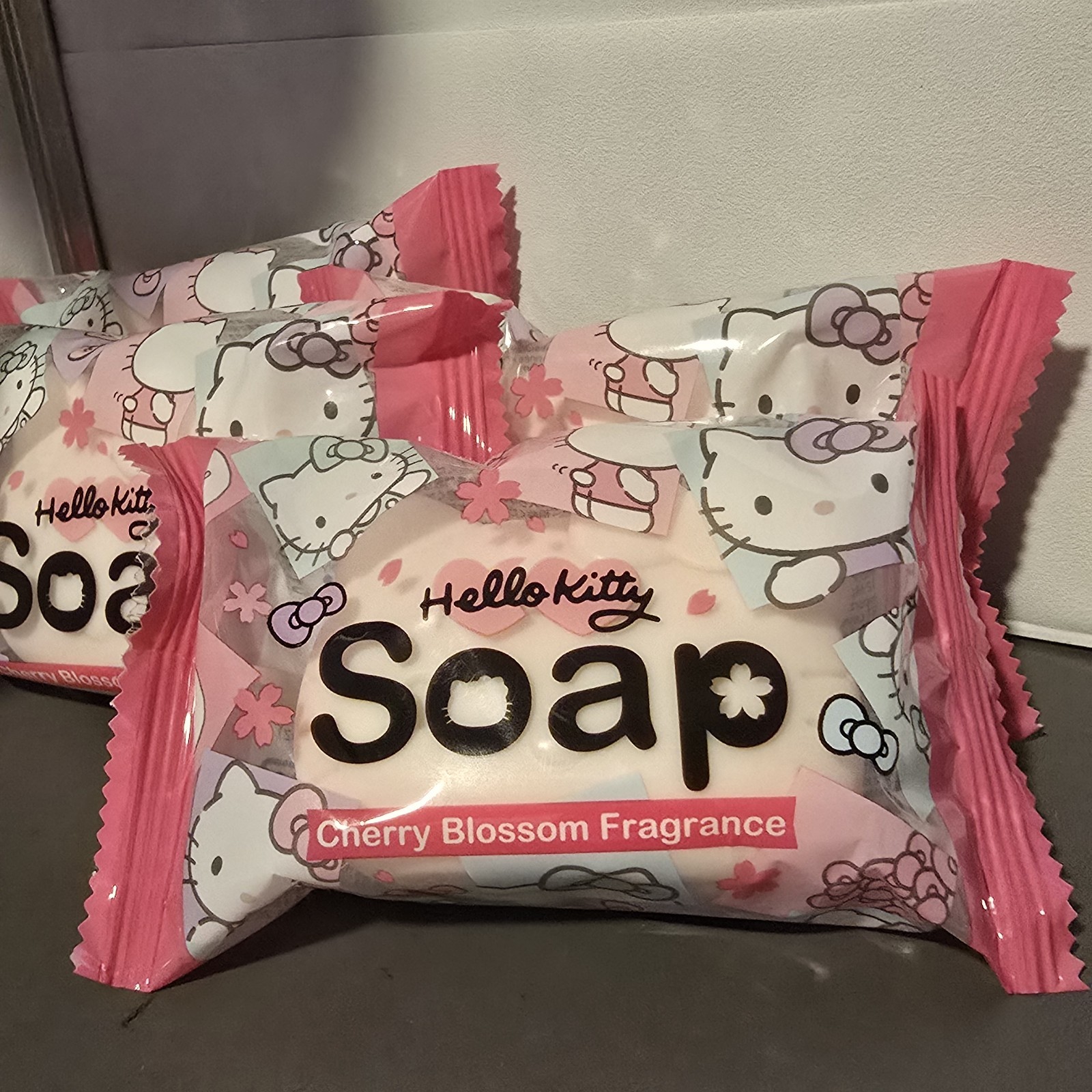 Hello Kitty Soap Cherry Blossom Fragrance made in Japan