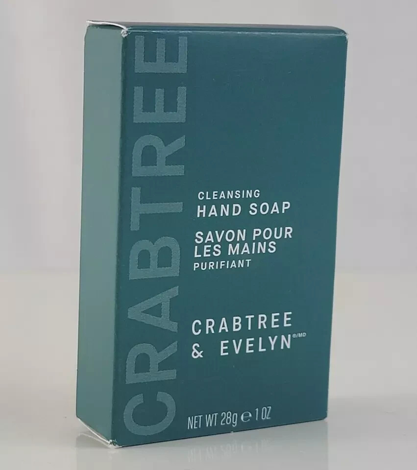 (Set of 15 Bars) Crabtree & Evelyn Cleansing Hand Soap Bar 28g/1 oz each