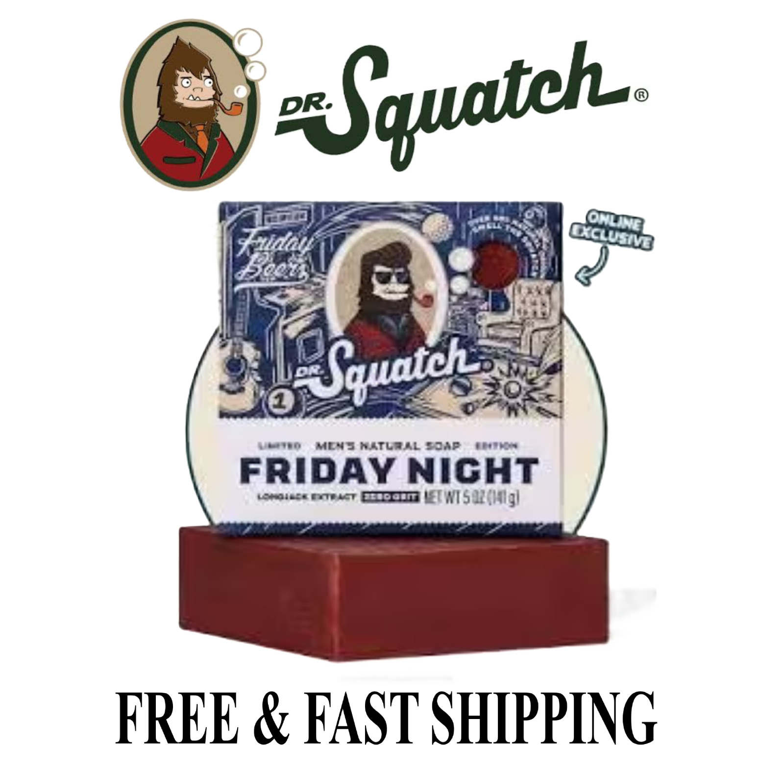 FRIDAY NIGHT ~ Limited Edition, Online Exclusive – Dr Squatch Dr. Squatch 🥃