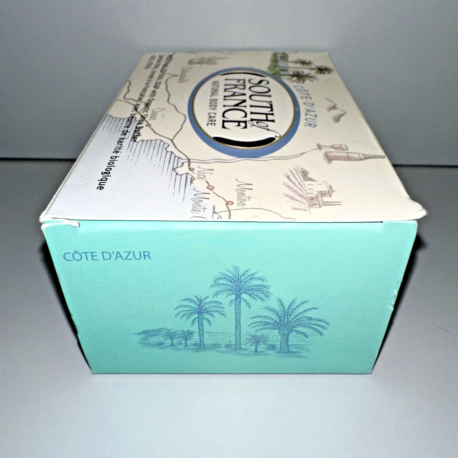 SOUTH OF FRANCE Cote D’Azur French Milled Oval Bar Soap 6 oz