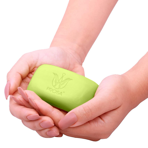 PROSA Jabón Aloe Vera Bar Soap Smoothes and Moisturizes the Skin 90 g