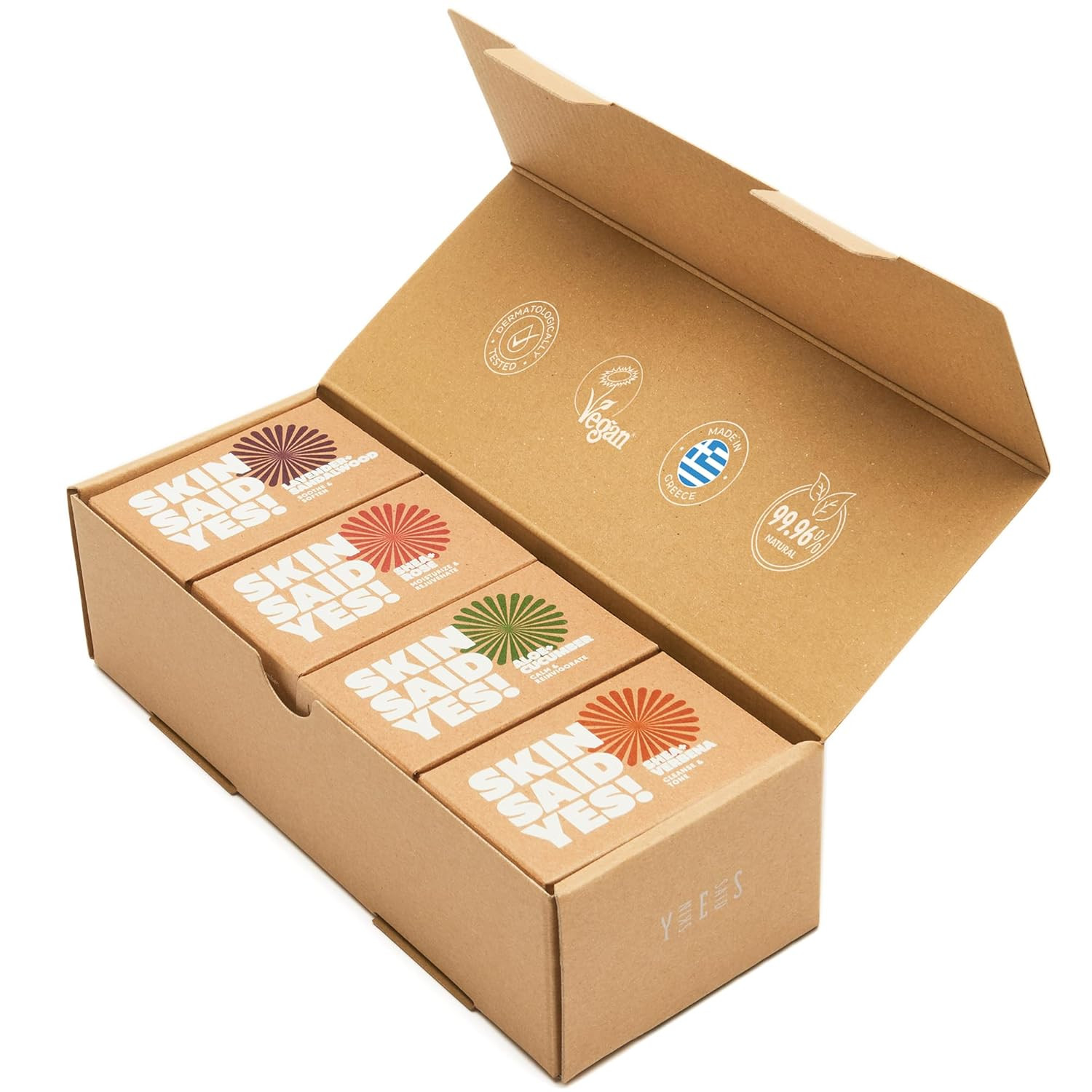 Organic Soaps Bars (Set of 8) – Shea Butter, Olive Oil, Lavander and Sandalwood,