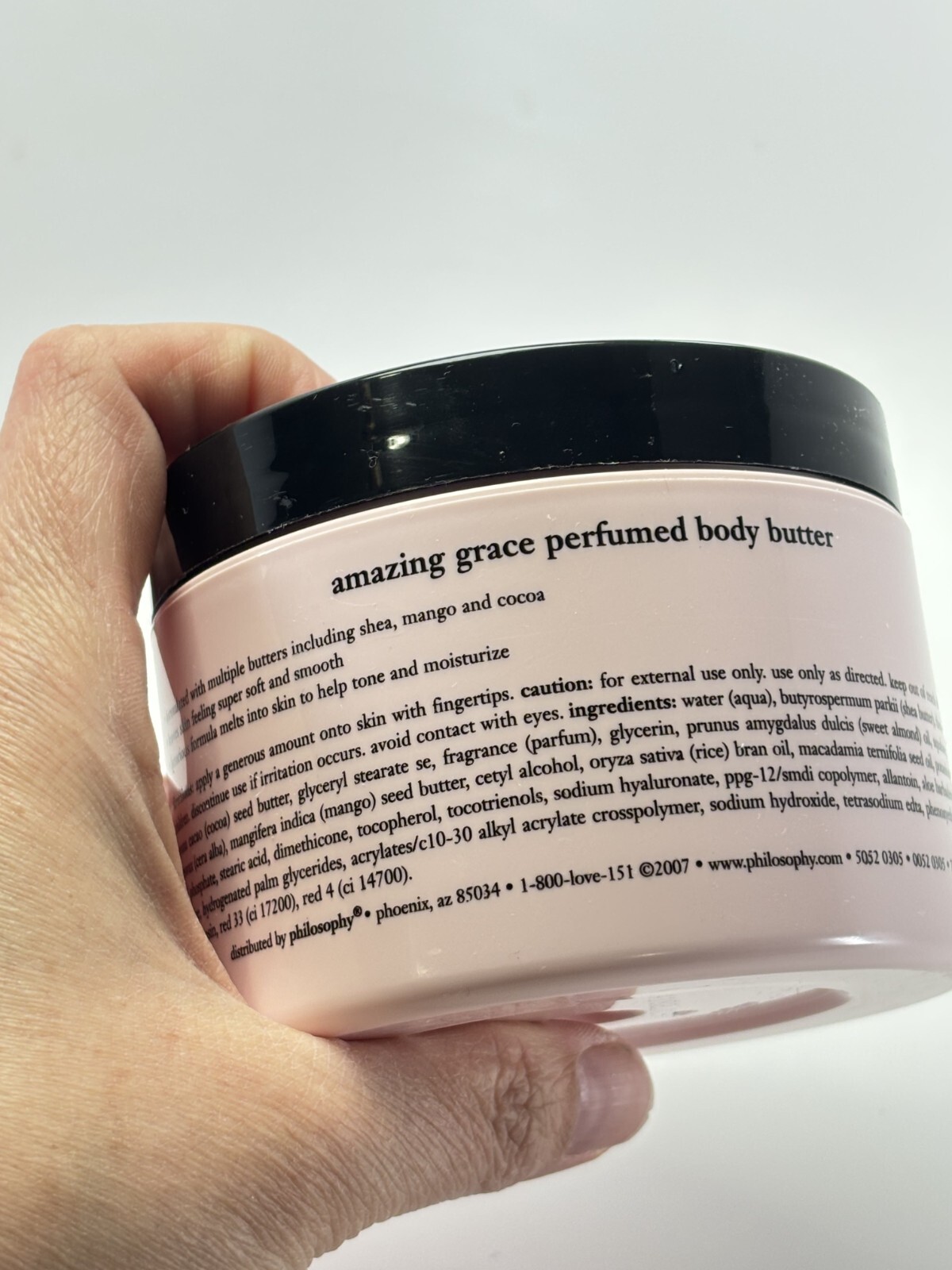 Philosophy Amazing Grace Perfumed Body Butter 2007 Pre Coty Original Formula