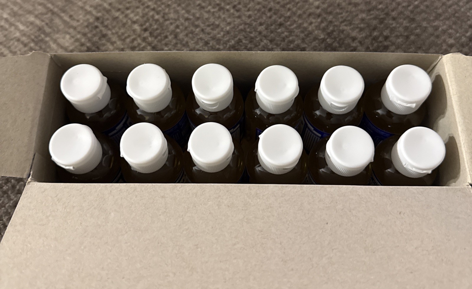 Dr Bronner’s 18 in 1 hemp peppermint pure castile Liquid Soap, 2oz Ea, 12 Ct Box