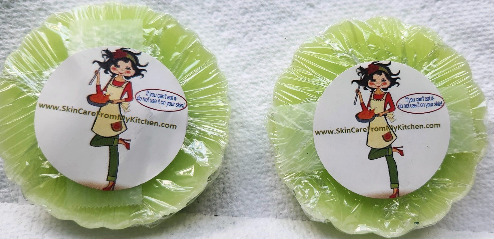 2 pc. Homemade 100% Organic Rosemary Castor Shampoo Bar for Hair Growth/Regrowth