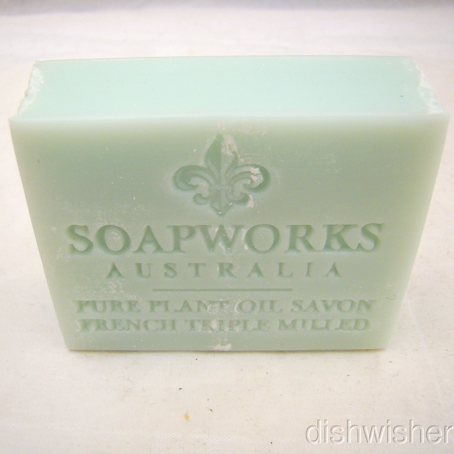Soapworks Australia Green Pure Plant Oil Triple-Milled Soap Bar 100 g 3.5 oz NEW