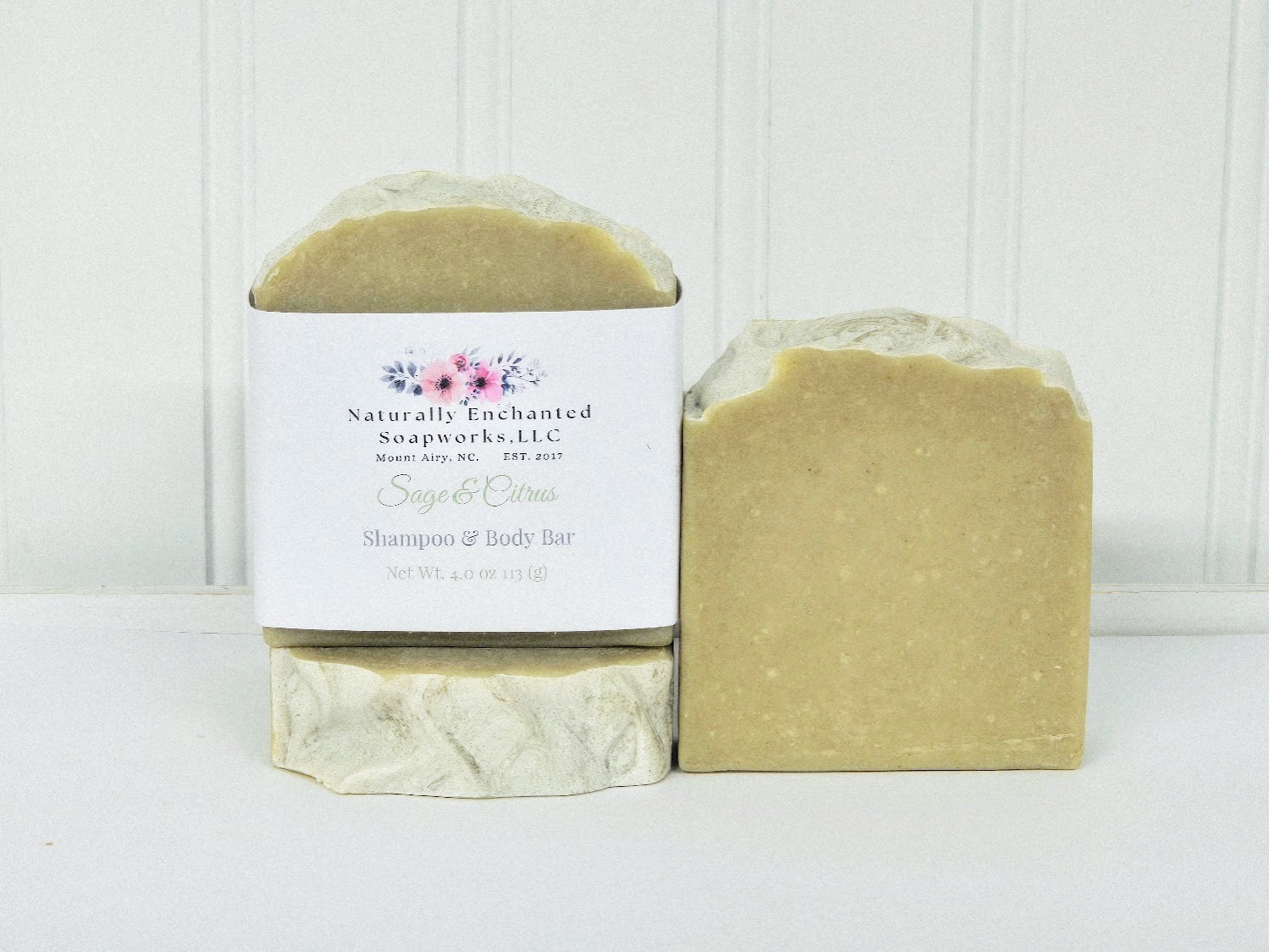 Natural Shampoo Bar Solid~Apple Cider Vinegar~Coconut Milk~Natural Handmade Soap