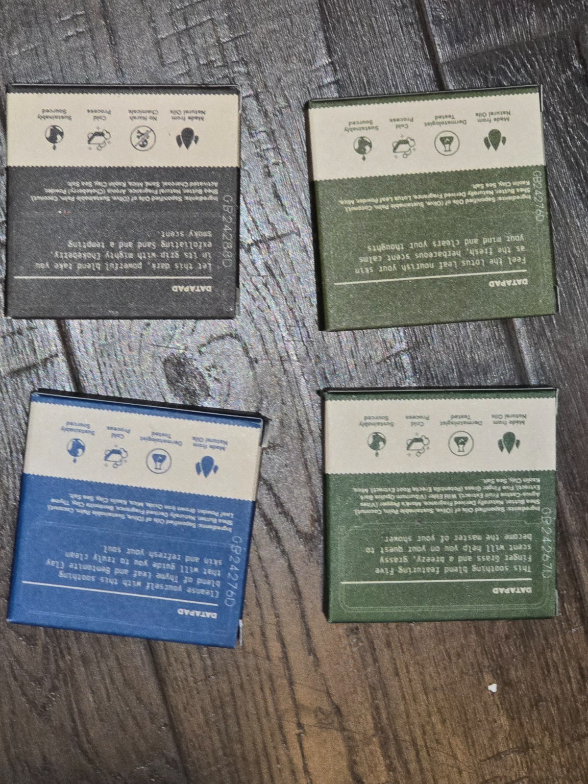 LOT of 4 Squatch STAR WARS soap Legendary Wisdom Hope Dark Side New Set