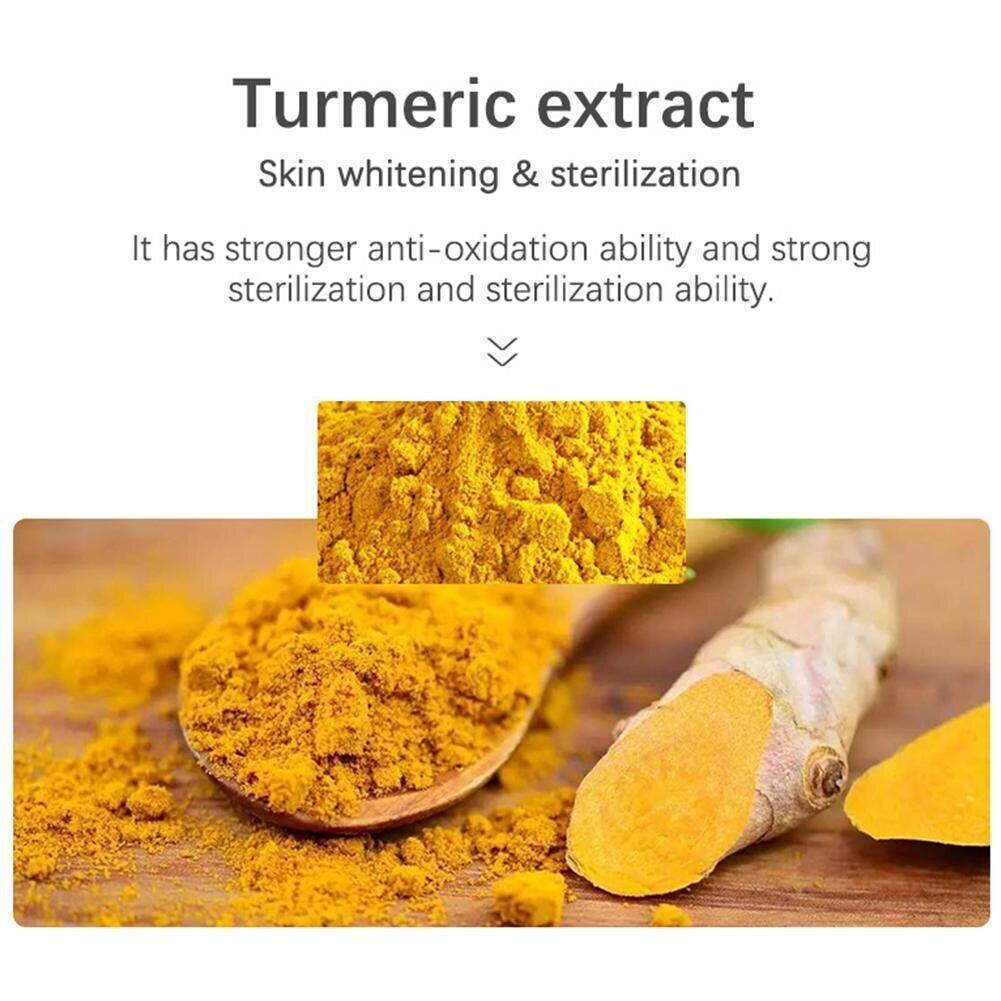 2× Tumeric Soap Skin Whitening Dark Spots lightening Acne Brightening Turmeric