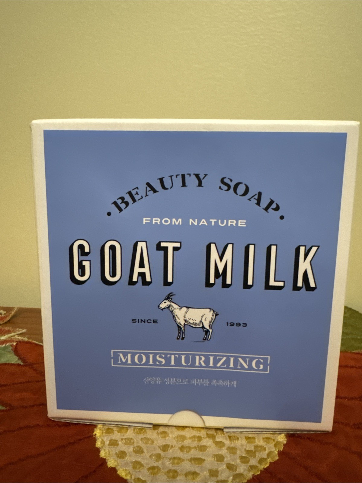 Shower Mate Beauty Soap from Nature Goat Milk Soap (12 bars, 90g/3.17 oz each)