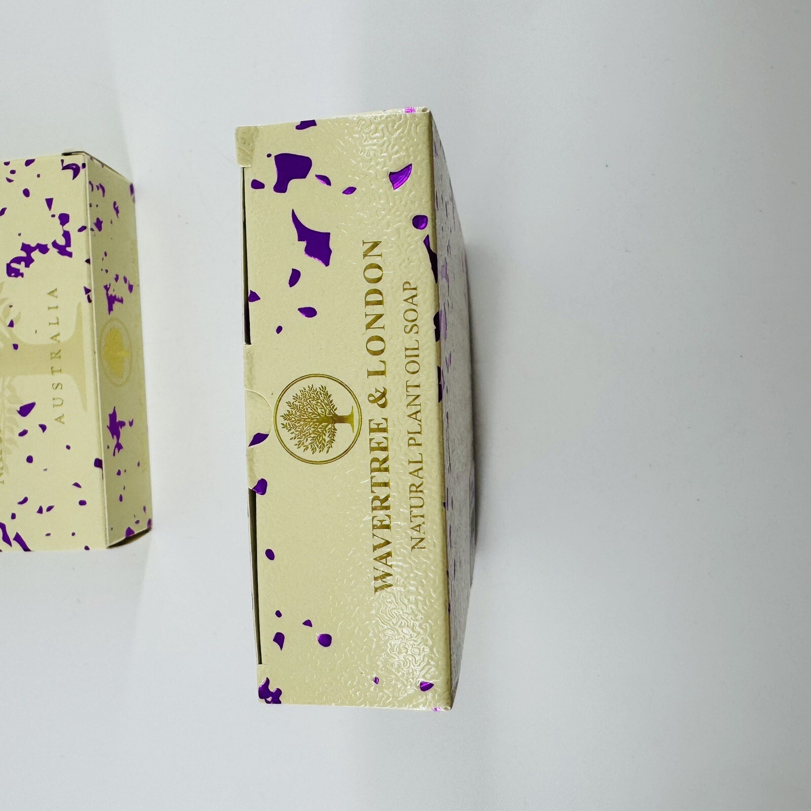 Wavertree & London Honey & Almond Soap Bars Gift Box 2 Pack X2 4 Bars Total