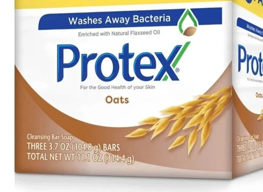 12 Protex OATS / AVENA Limpieza Soap Bar 3.7 oz – Jabon Antibacterial new