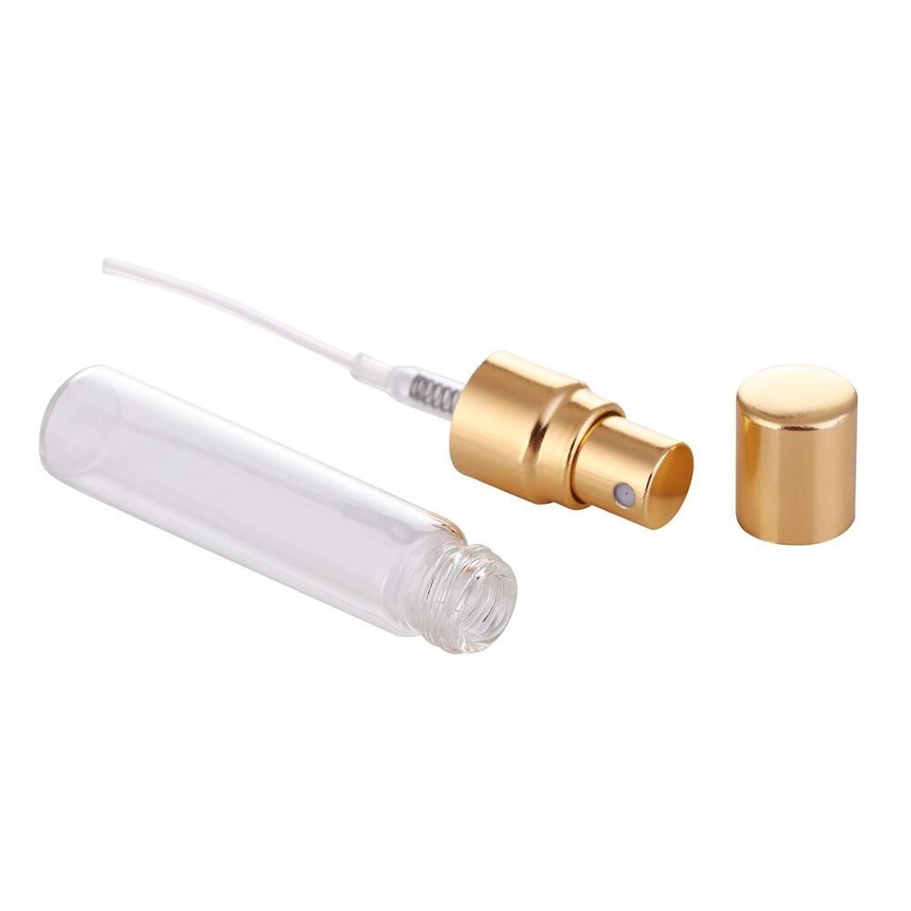 3pcs 3ml – 10ml Refillable Aluminum Nozzle Perfume Scent Spray Container Bottle