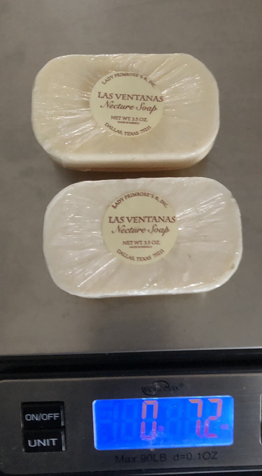 2 Lady Primerose Necture Soaps For LAS VENTANAS Resort 3.5oz X 2 RARE HTF NEW