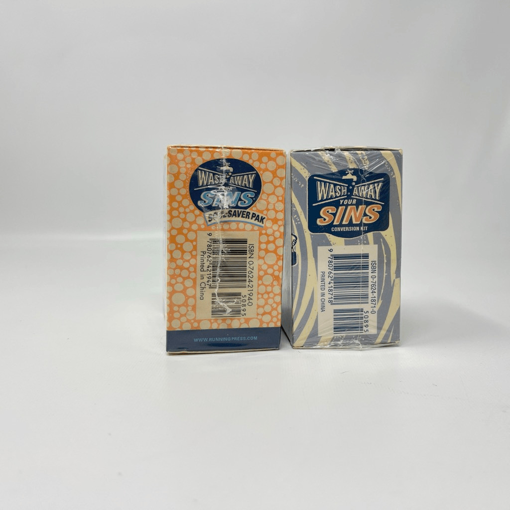 Wash Away Your Sins Bubble Bath Bar Cleansing Bar Towelette Holy Water Gag Gift