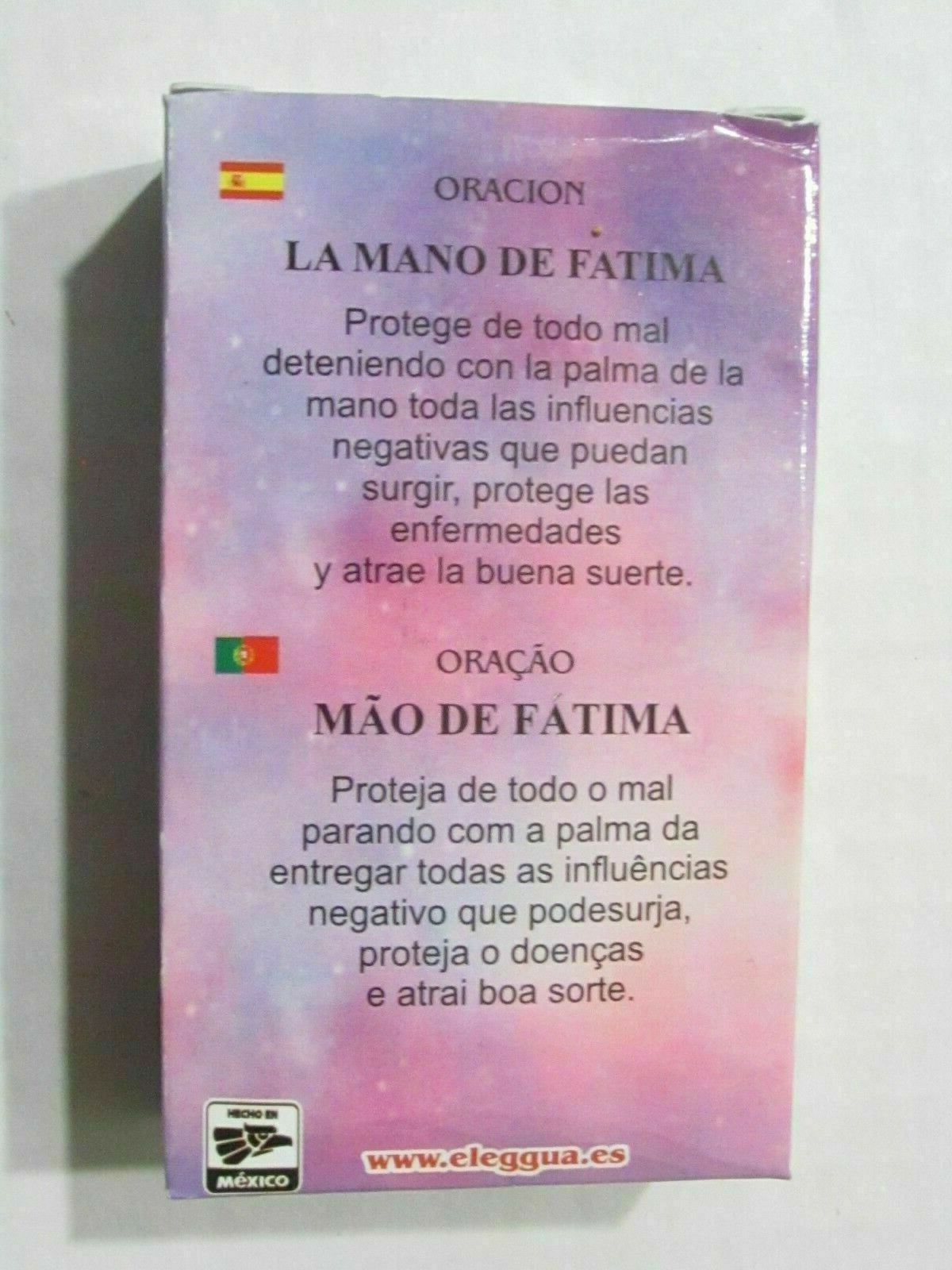 Mano de Fatima Jabon Esoterico Rompe Conjuros / Hamsa Hand Esoteric Herbal Soap