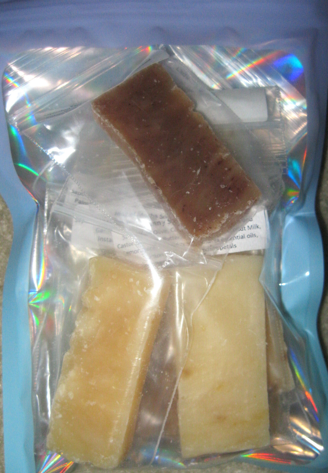 6 Packs of Handmade Natural Soap Samples Party Pack (10 pcs./bag) Essential Oils