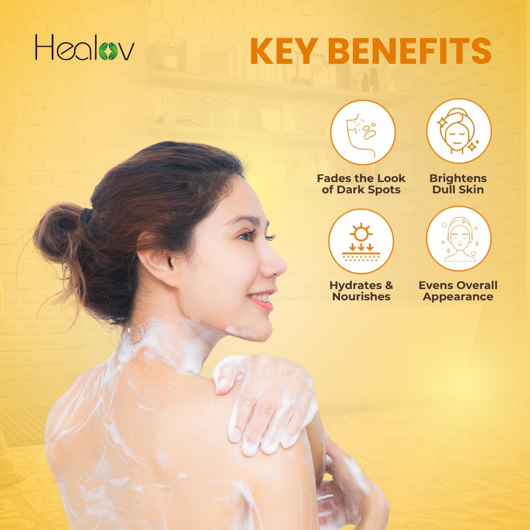 Kojic Acid Soap for Hyperpigmentation – Kojic Papaya Skin Brightening Body Wash